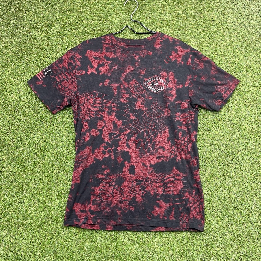 Affliction y2k Shirt Mens XL Cyber Grunge Wings Goth Style Punk 2000s Fitted